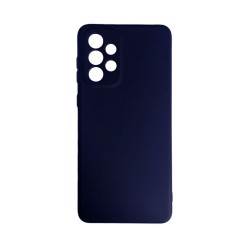 Capa de Silicone Mole para Samsung Galaxy A33 Azul Capa de Silicone Mole para Samsung Galaxy A33 Azul